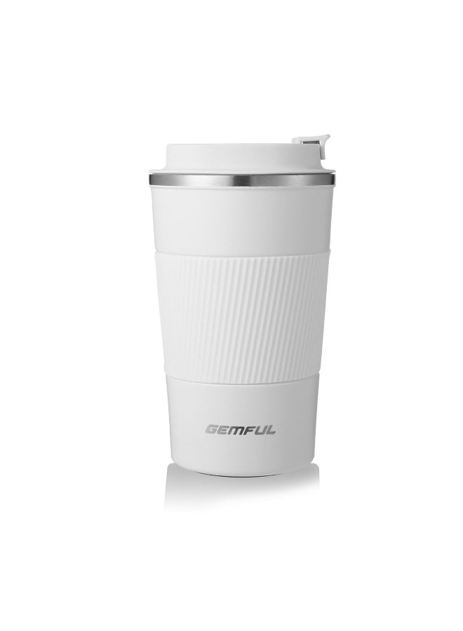 GEMFUL Travel Coffee Mug Stainless Steel Vacuum Ice and Hot Drinks Insulated Tumbler for Home Office Outdoor Works - Image 1